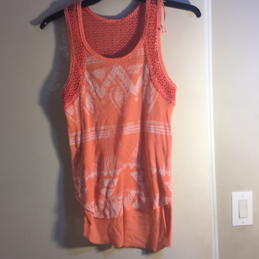 We the Free Hi Lo Boho Style Tank Top S Small